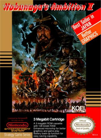 Cover Nobunaga's Ambition 2 for NES